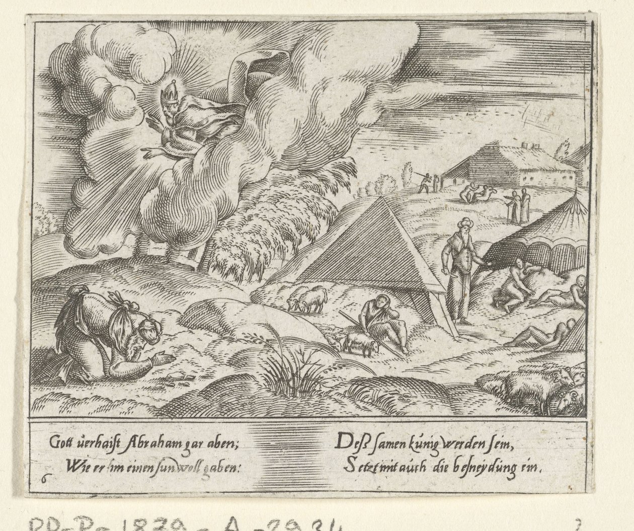 God Promises Abraham a Son (The Life of Abraham) by Cornelis Bos