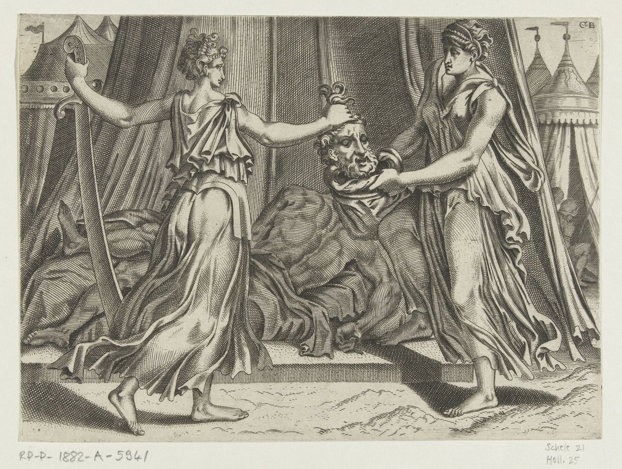 Judith with the Head of Holofernes by Cornelis Bos
