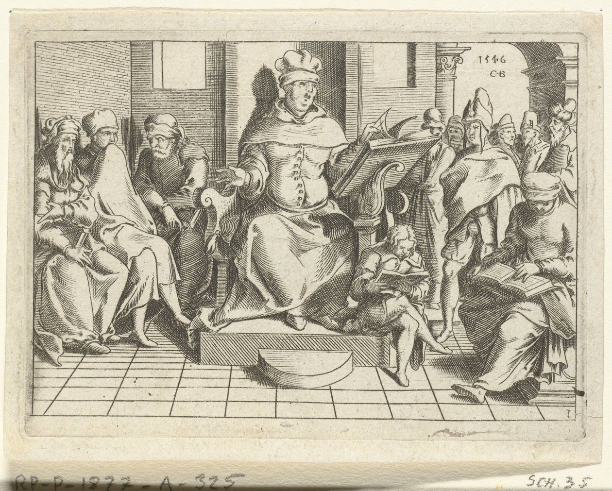 Paul as a Student (series title: The Life of Paul) by Cornelis Bos