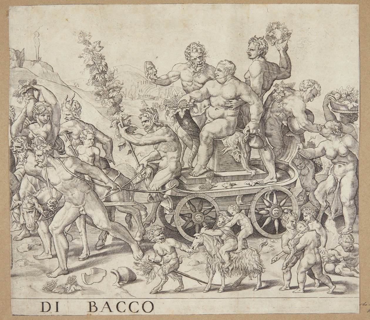 The Triumph of Bacchus by Cornelis Bos