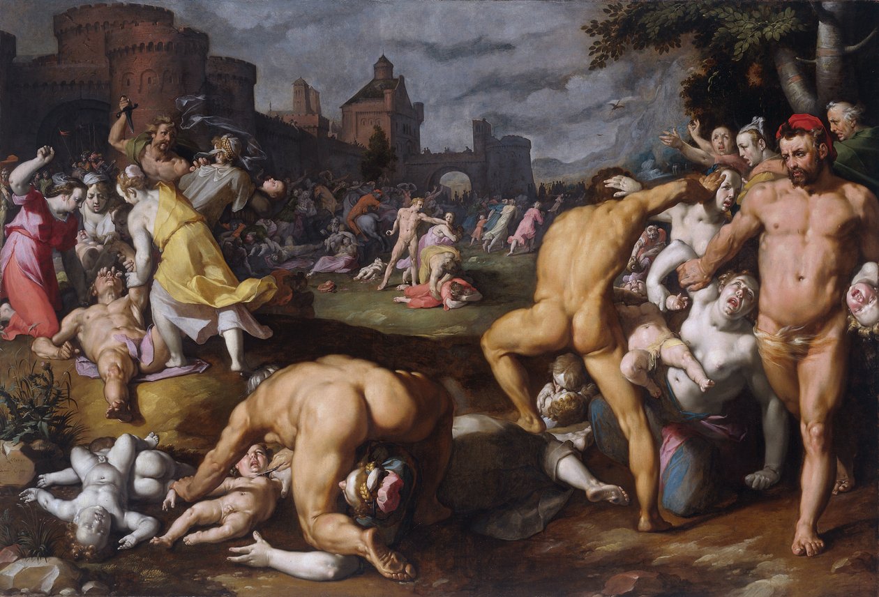 The Massacre of the Innocents by Cornelis Cornelisz. Haarlem van