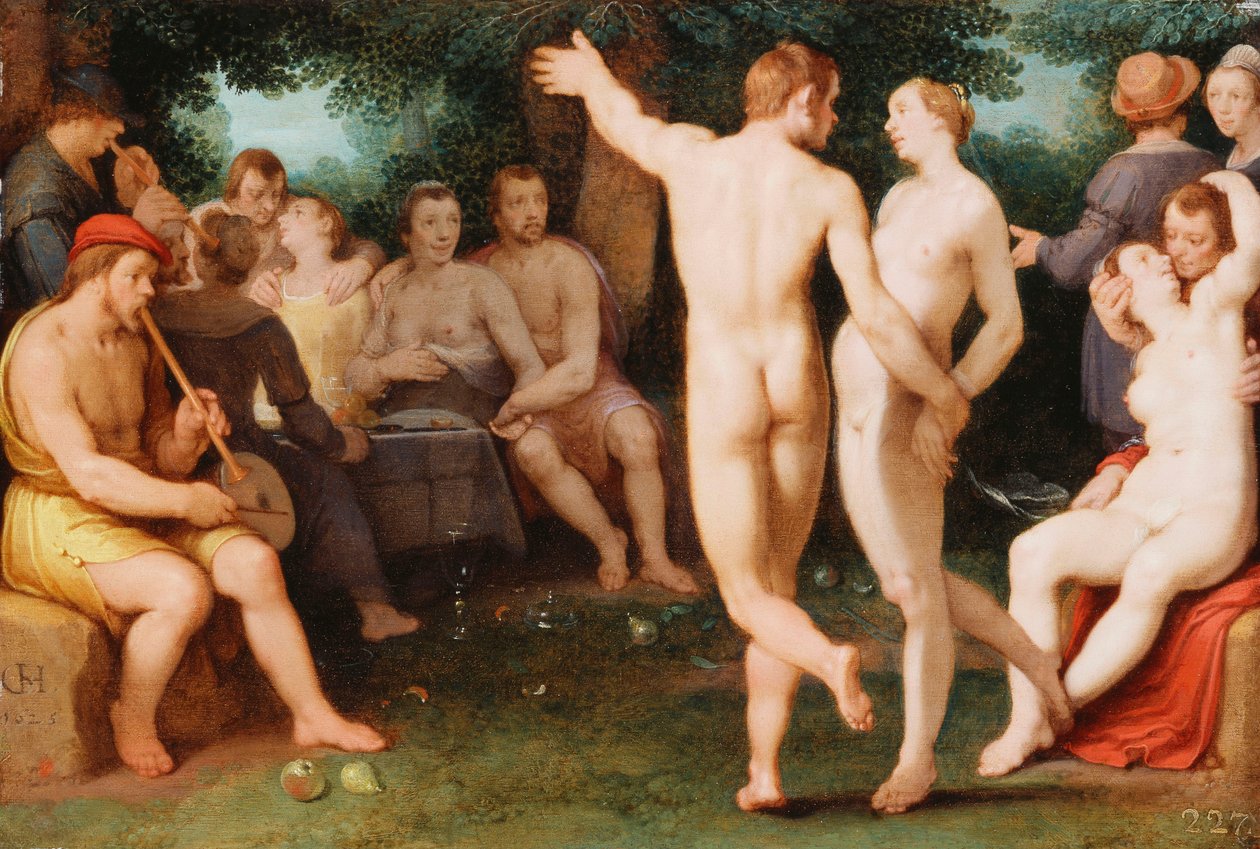 An Allegory of Temperance by Cornelis Cornelisz. van Haarlem