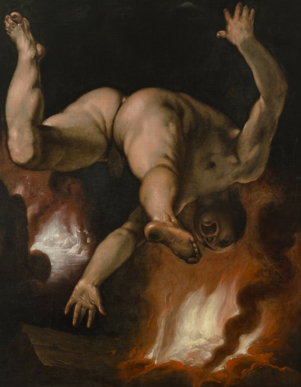 The fall of Ixion, c.1588 by Cornelis Cornelisz. van Haarlem