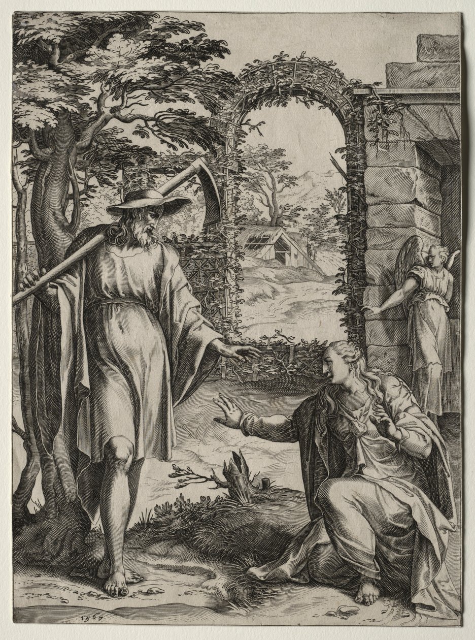 Christ Appearing to Mary Magdalen, 1567 by Cornelis Cort