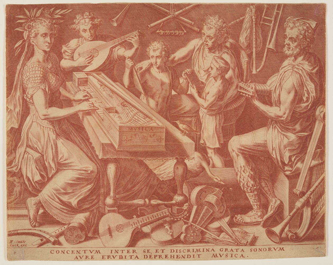 Music from The Seven Liberal Arts by Cornelis Cort