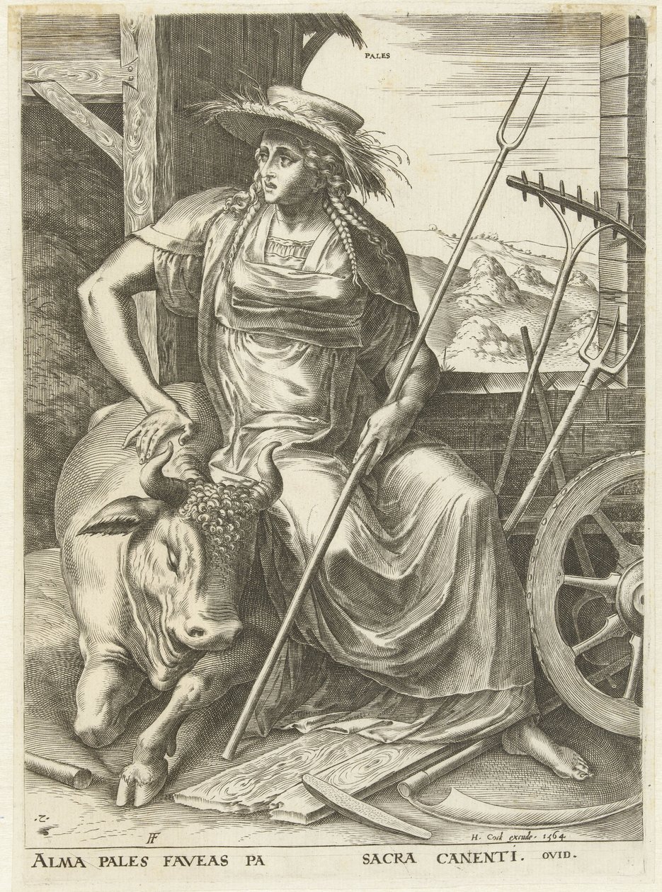Pales by Cornelis Cort