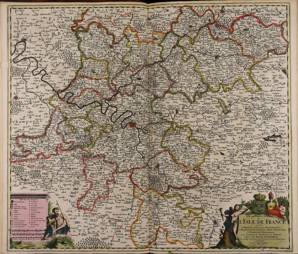General Government of the Isle of France by Cornelis Danckerts