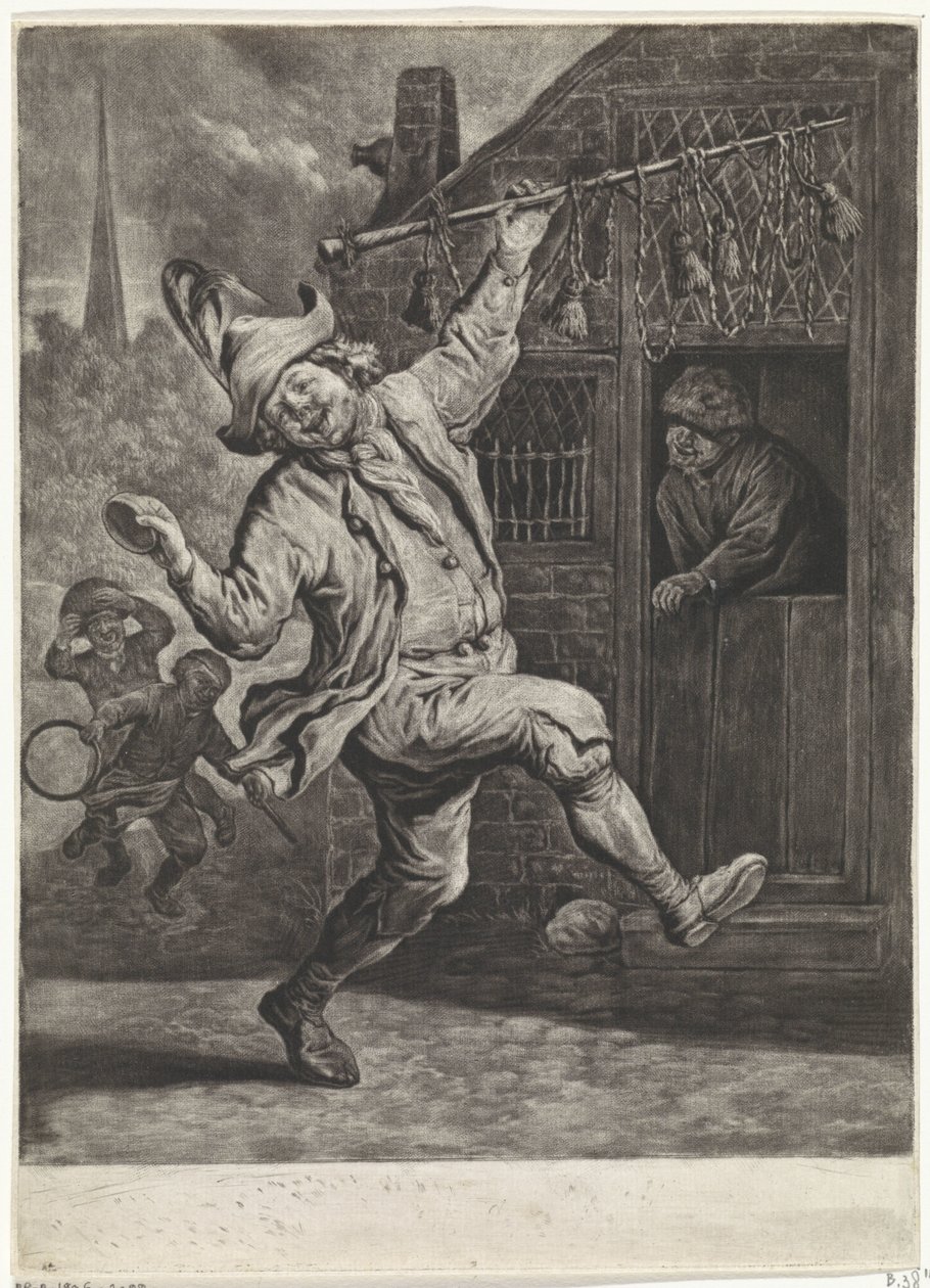 The Corn Cutter, ca. 1700 by Cornelis Dusart