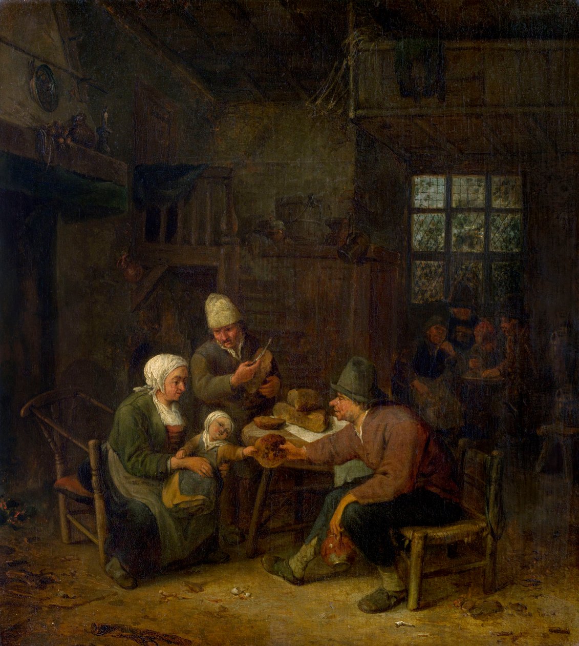 Interior by Cornelis Dusart