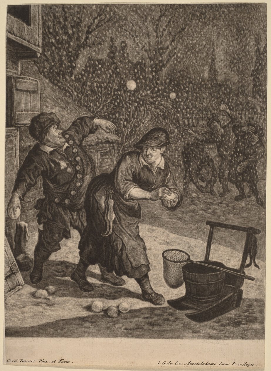 March by Cornelis Dusart