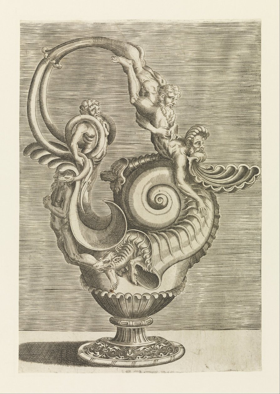 Ewer with Handle by Cornelis Floris Ii