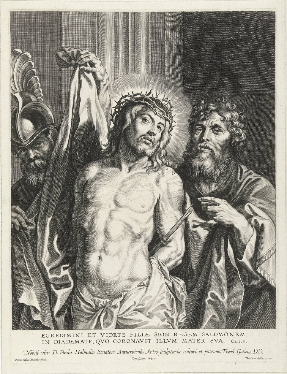 Christ Shown to the People (Ecce Homo) by Cornelis Galle (I)