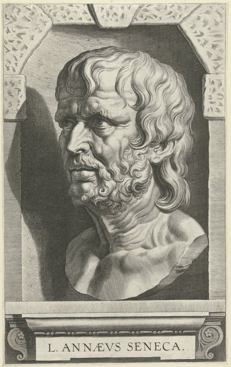 Portrait Bust of Seneca by Cornelis Galle (I)