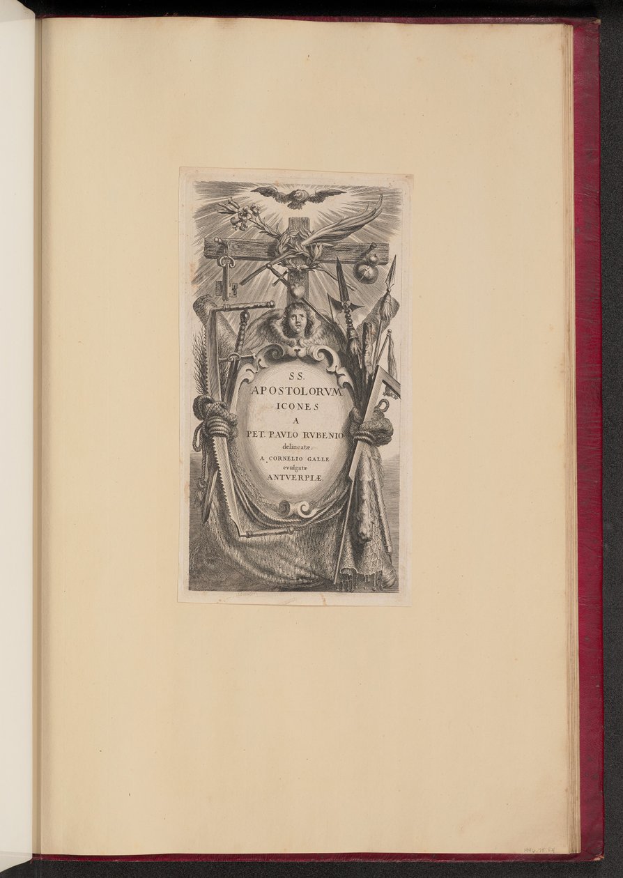 Title Plate for SS. Apostles