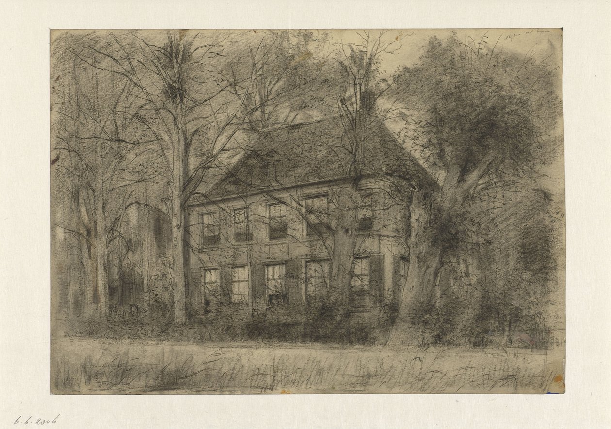 Old House at the Gein by Cornelis Gerardus 