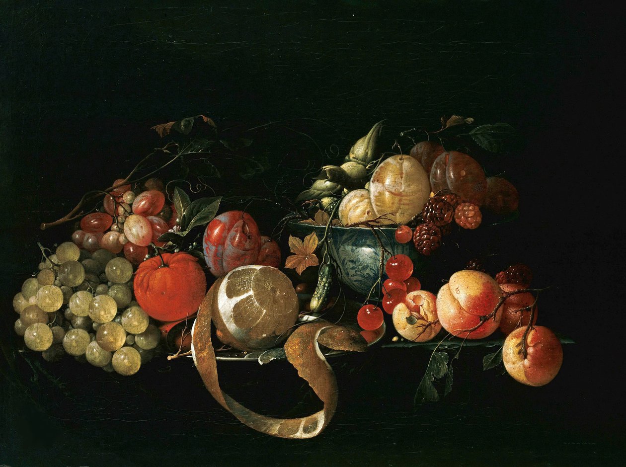 Still Life with Fruit by Cornelis de Heem