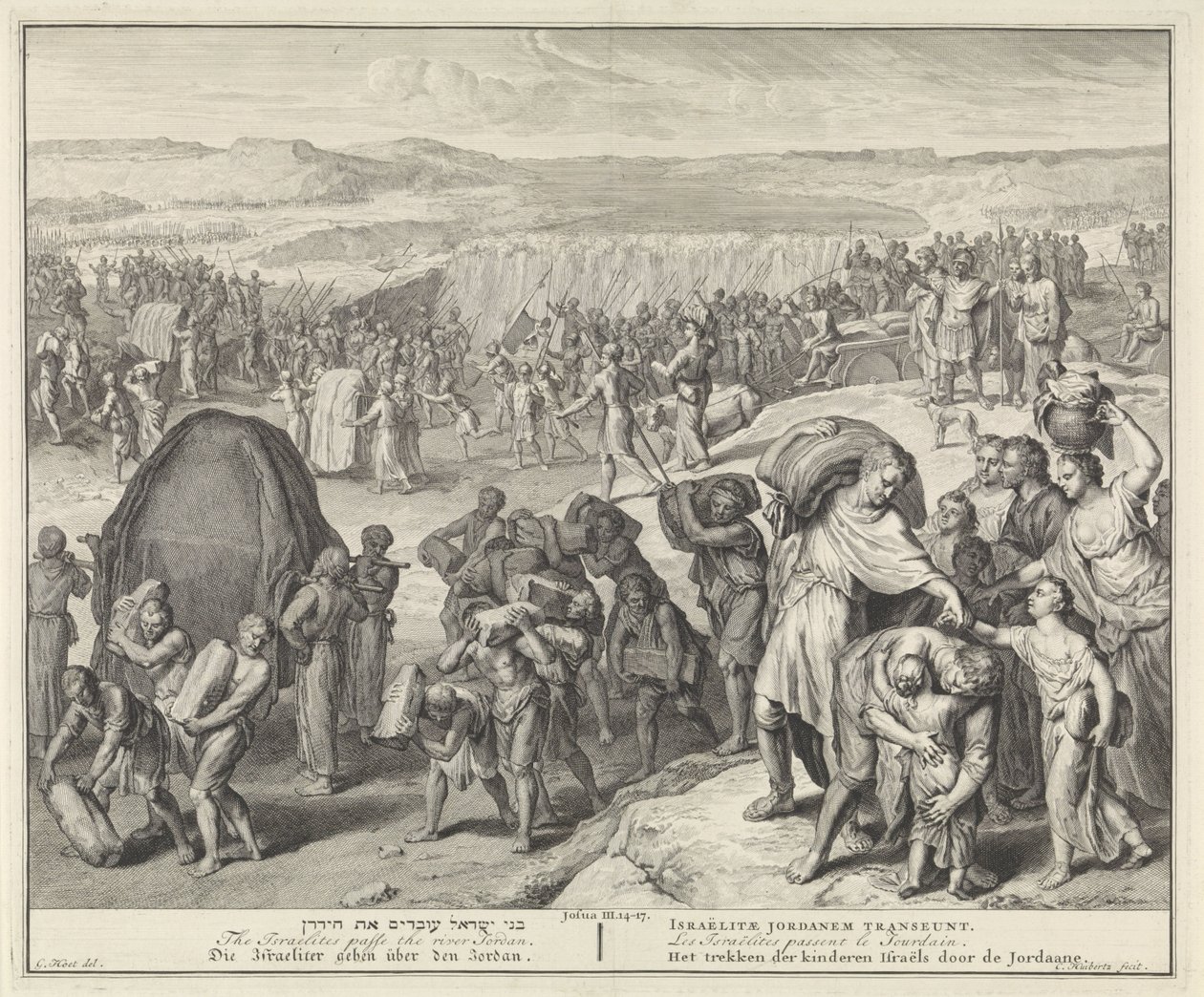 Crossing the Jordan by Cornelis Huyberts