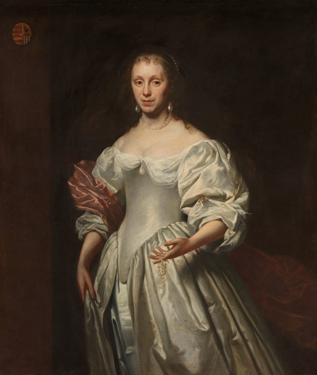 Portrait of Cornelia Craen van Haeften by Cornelis Janssens van Ceulen (II) (attributed to)