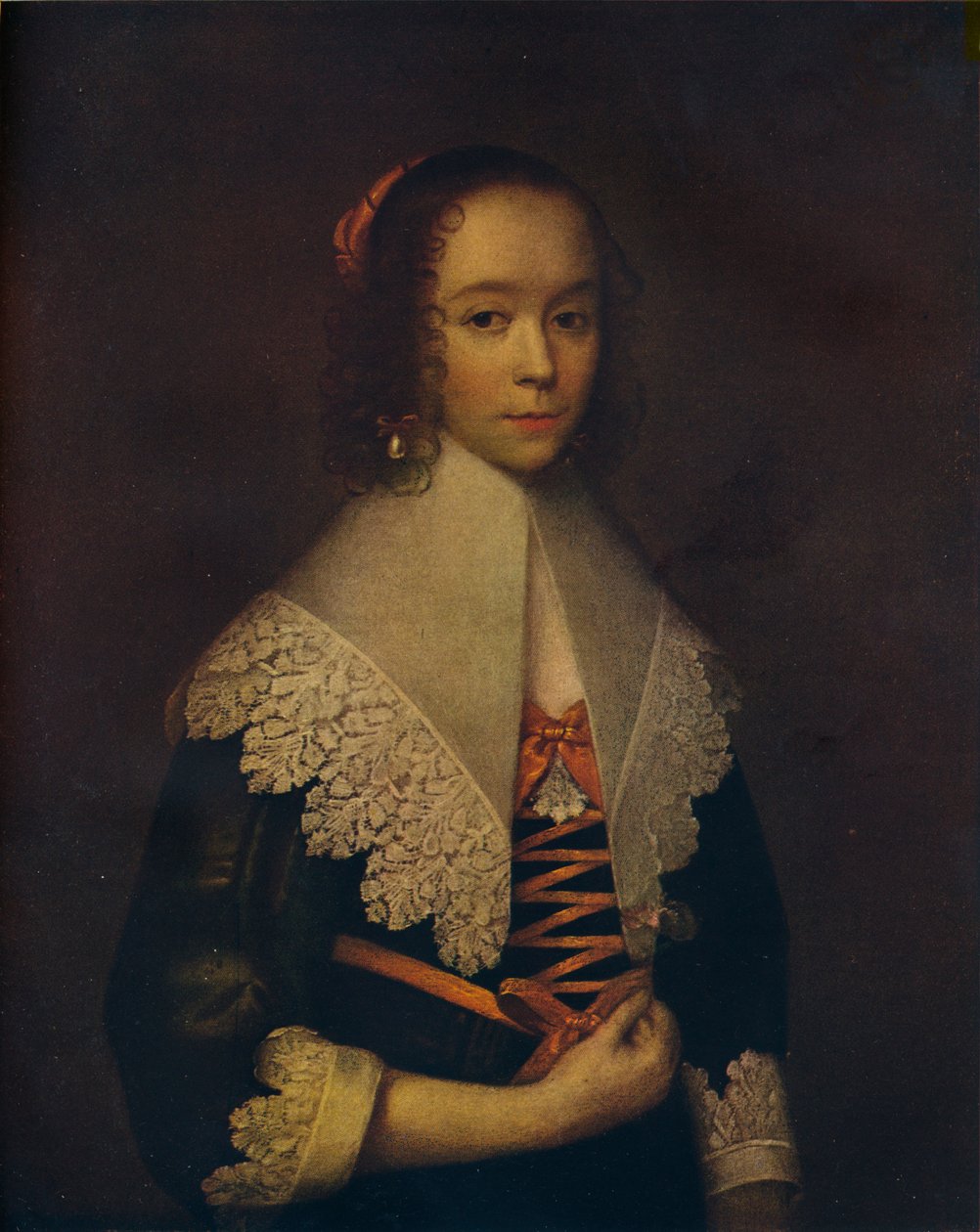 Portrait of a Girl by Cornelis Janssens van Ceulen