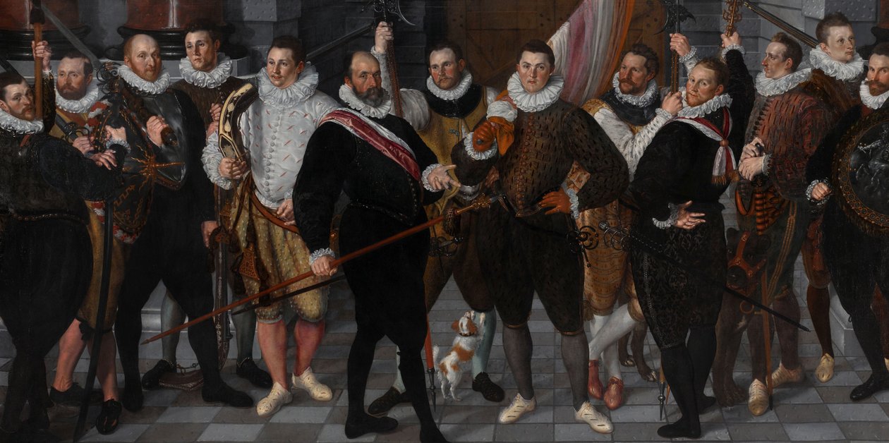 The Company of Captain Dirck Jacobsz Rosecrans and Lieutenant Pauw by Cornelis Ketel