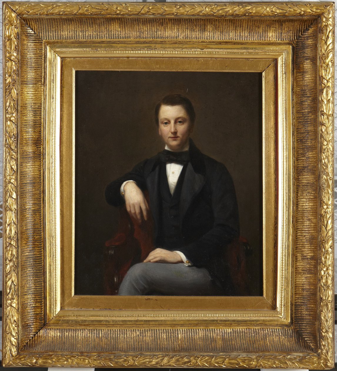 Portrait of Eduard van der Oudermeulen by Cornelis Kruseman