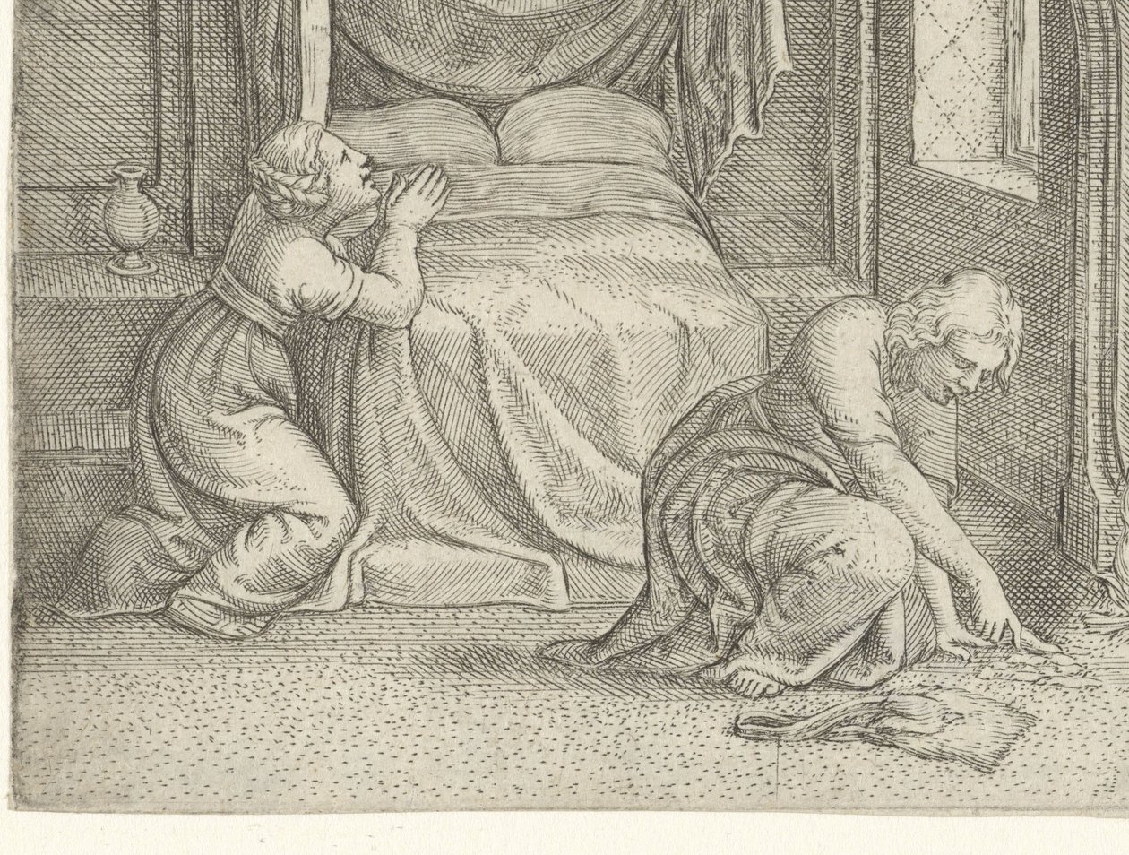 Wedding Night of Tobias and Sarah (History of Tobias) by Cornelis Massijs