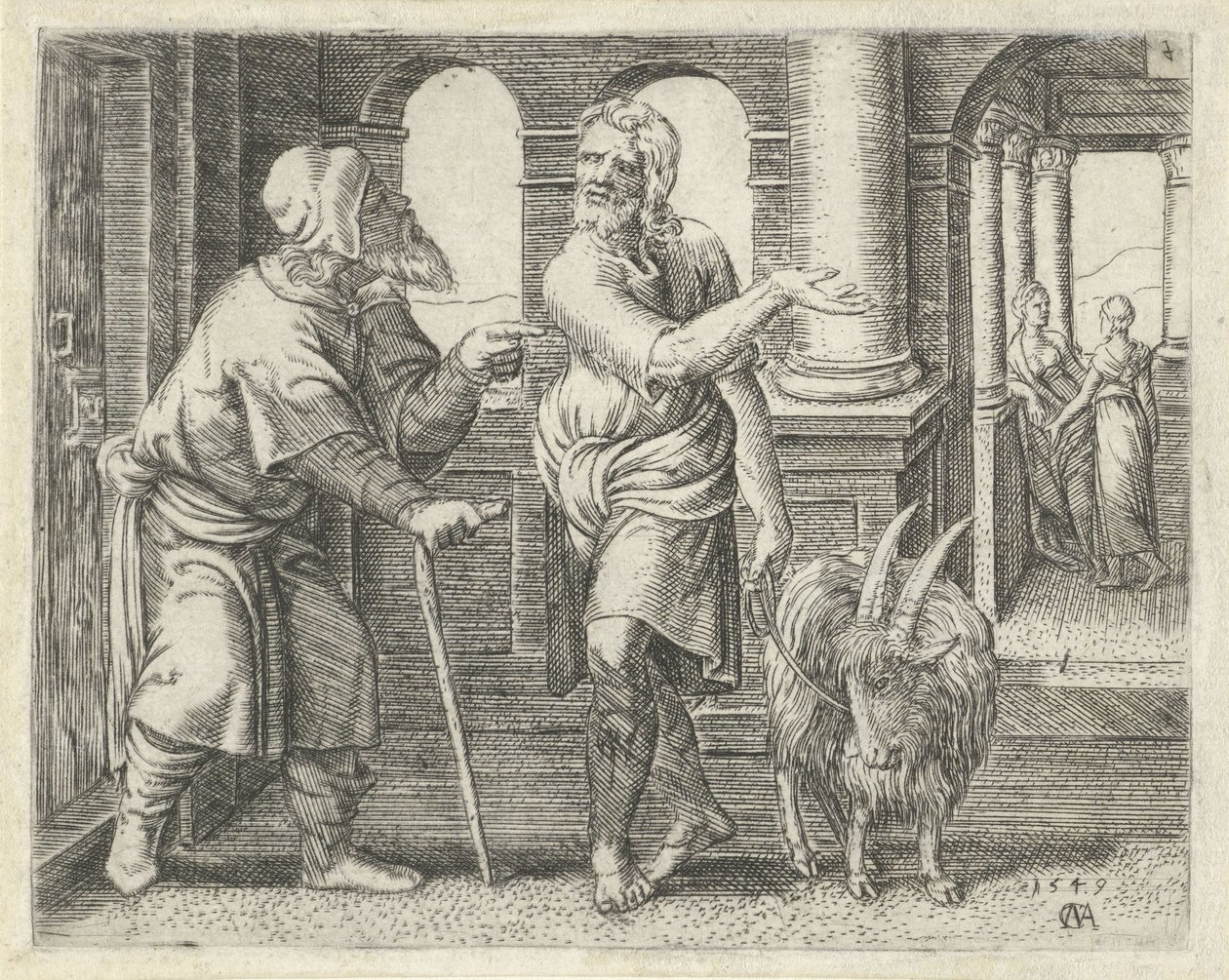 Samson with a Goat at His Father-in-Law