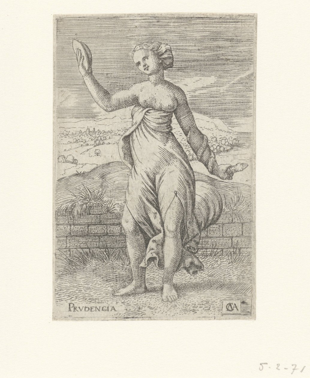 Prudence by Cornelis Massijs
