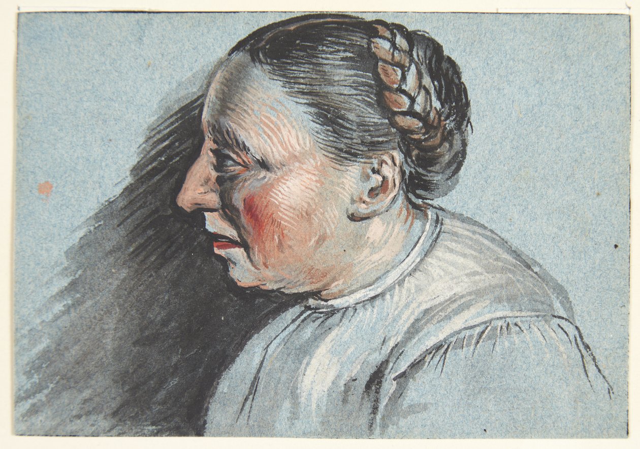 Bust of a Peasant Woman by Cornelis Pietersz Bega