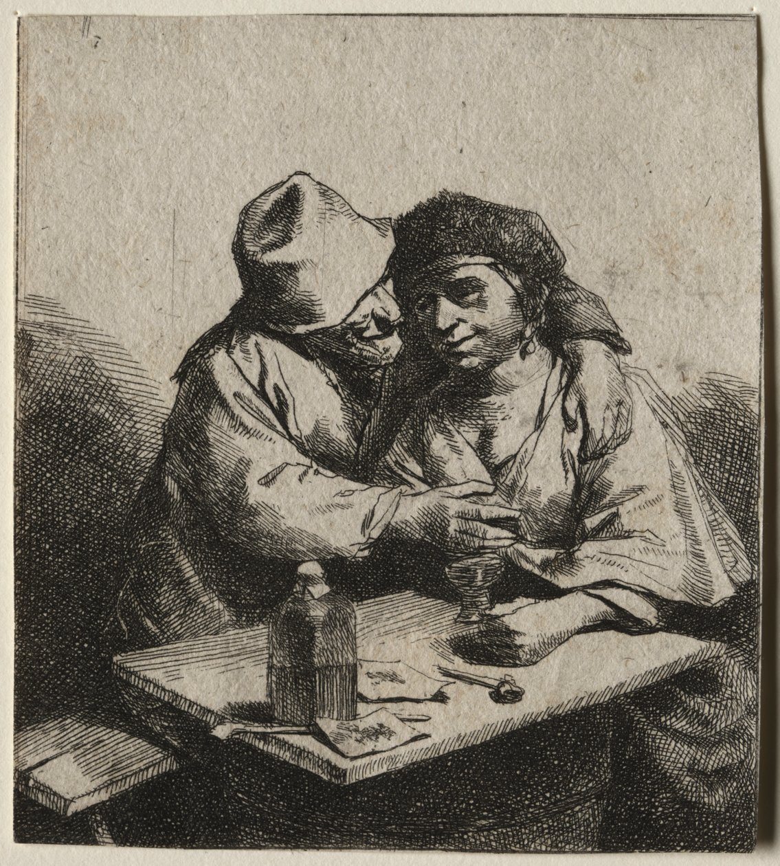 The Amorous Couple by Cornelis Pietersz Bega