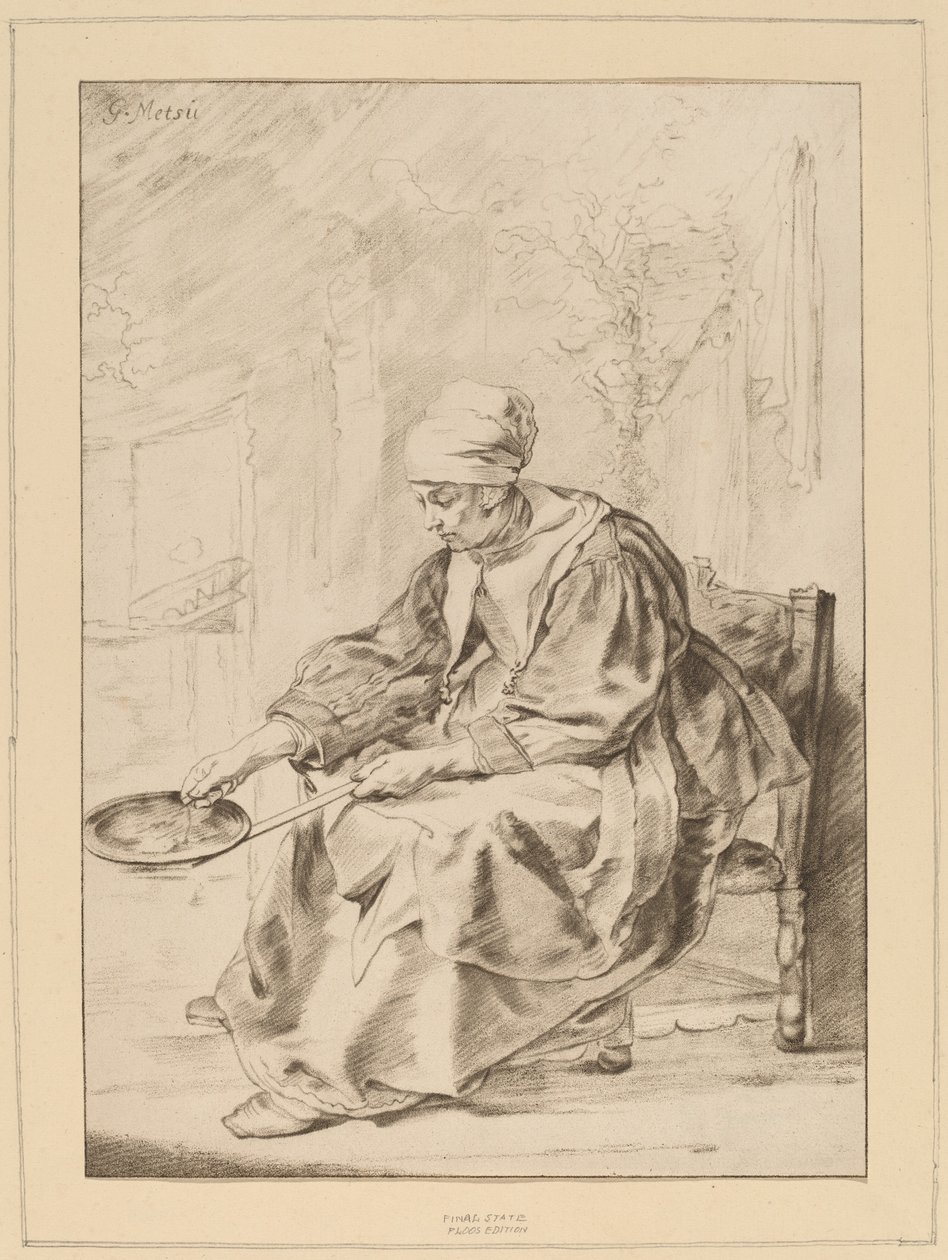 Pancake Woman by Cornelis Ploos van Amstel