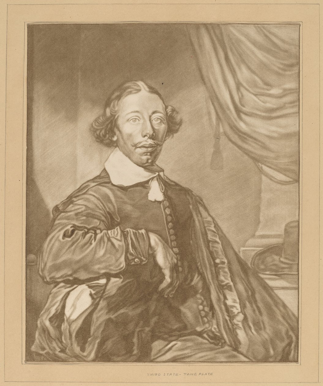 Portrait of a Seated Man by Cornelis Ploos van Amstel