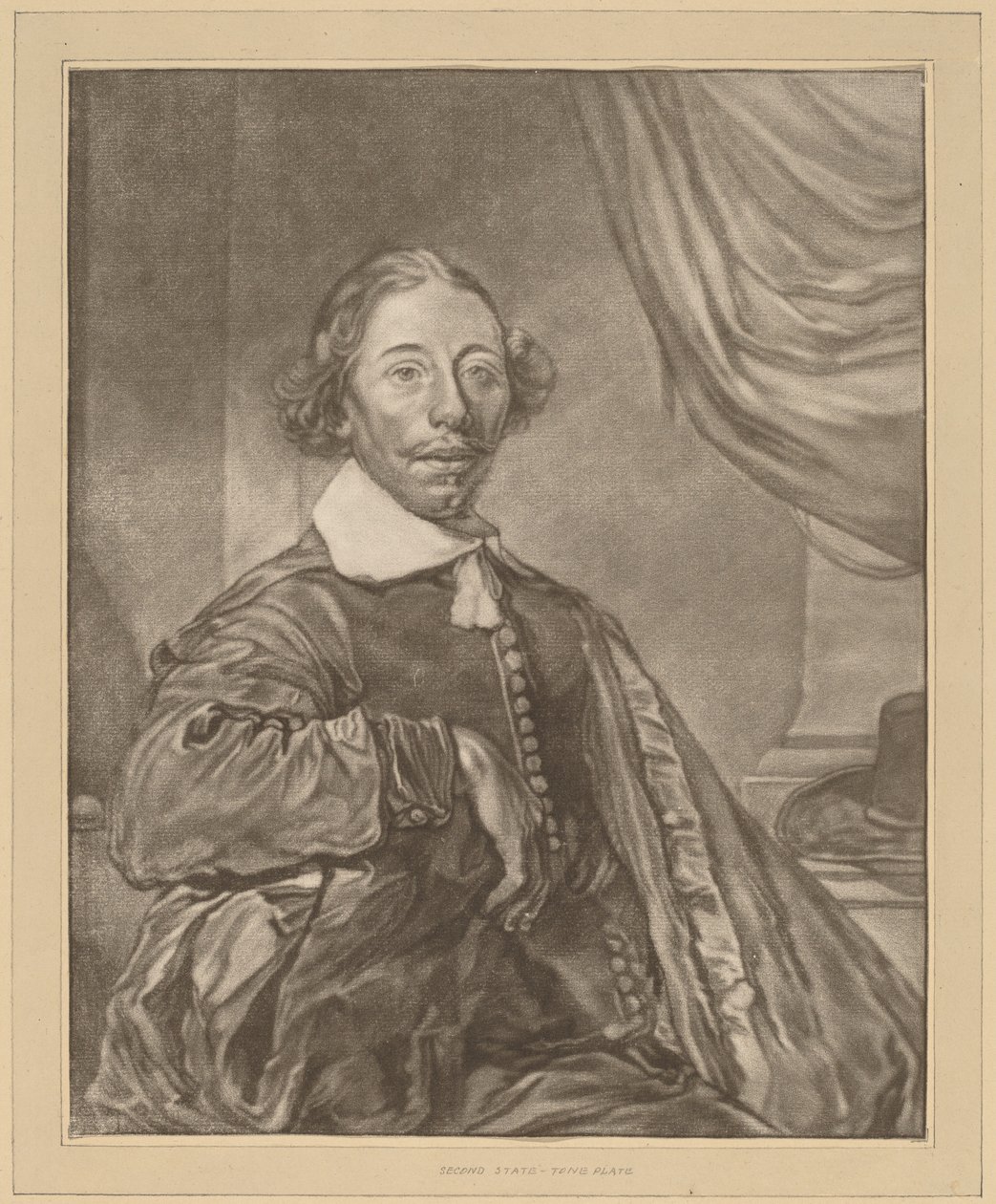 Portrait of a Seated Man by Cornelis Ploos van Amstel