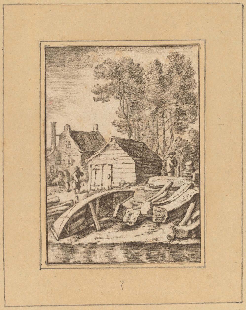 Shipyard by Cornelis Ploos van Amstel