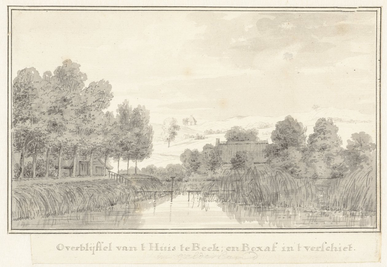 Remains of the House ter Beek by Cornelis Pronk