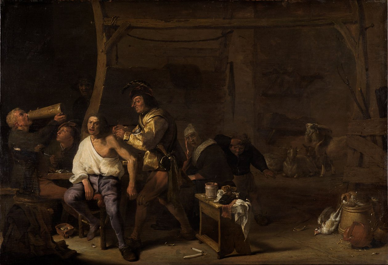 The Shoulder Operation by Cornelis Saftleven
