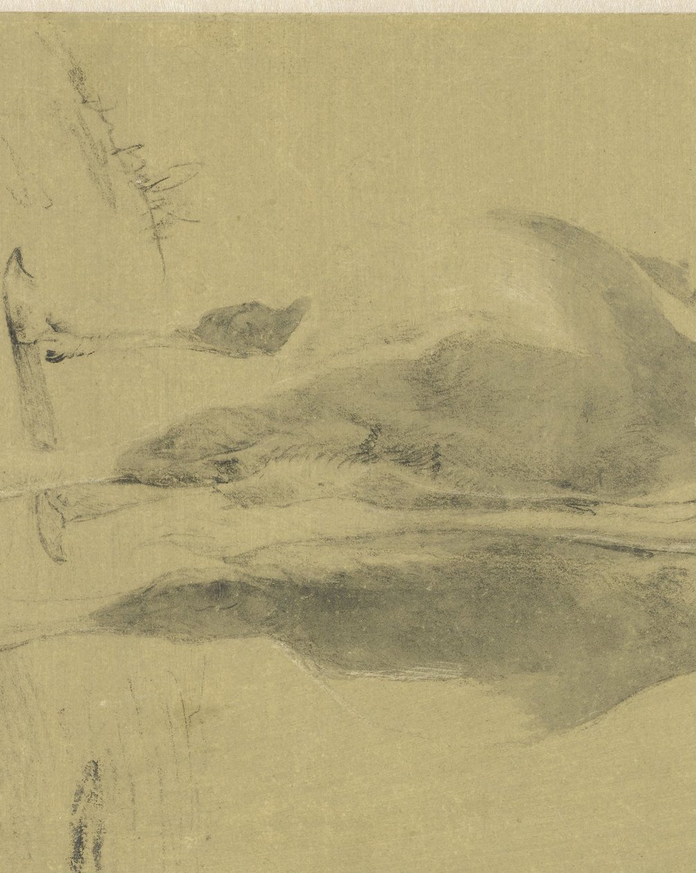 Standing Cow, Seen from Behind by Cornelis Saftleven