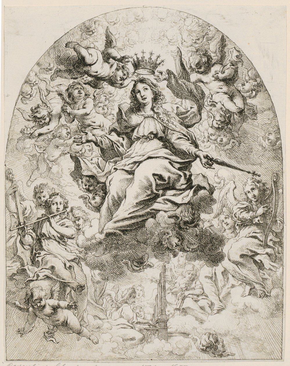 Coronation of Mary by Cornelis Schut