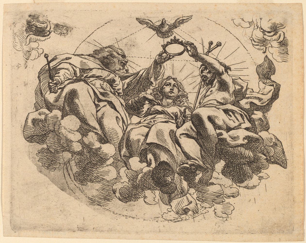 Coronation of the Virgin by Cornelis Schut I