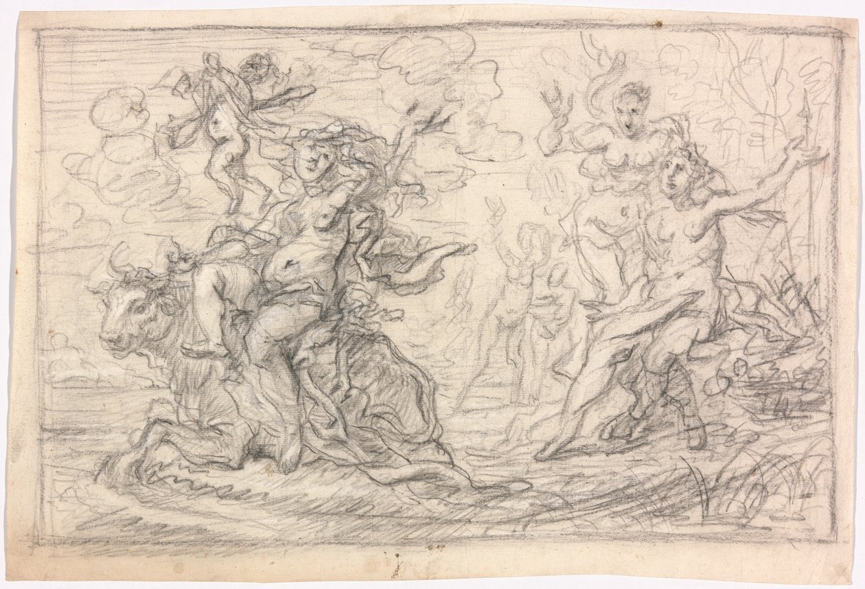 The Rape of Europa by Cornelis Schut I
