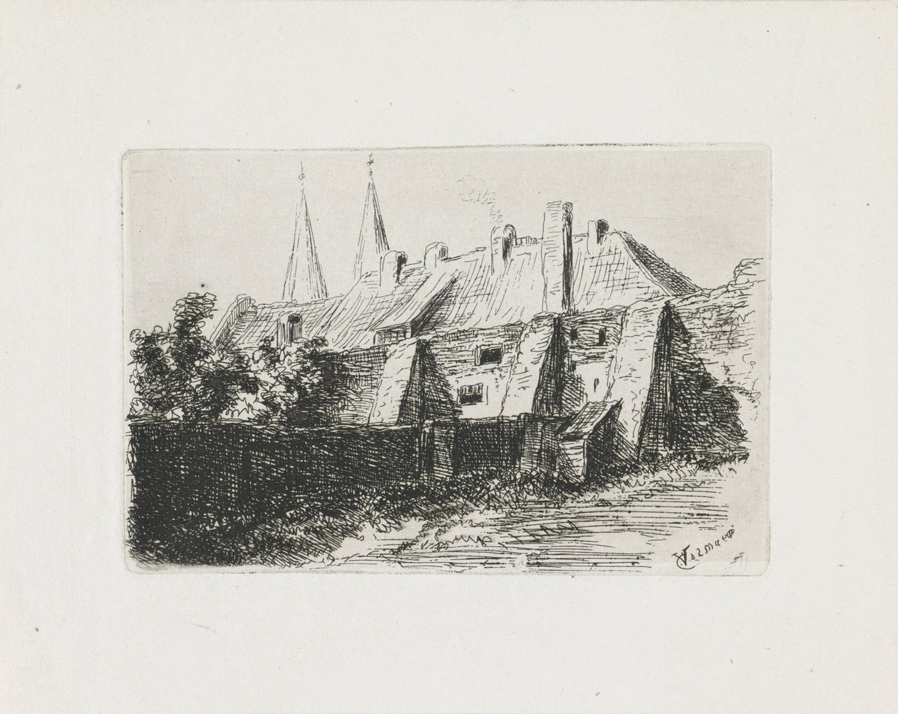 Three Tall Trees (Fifth Suite) by Cornelis Steffelaar