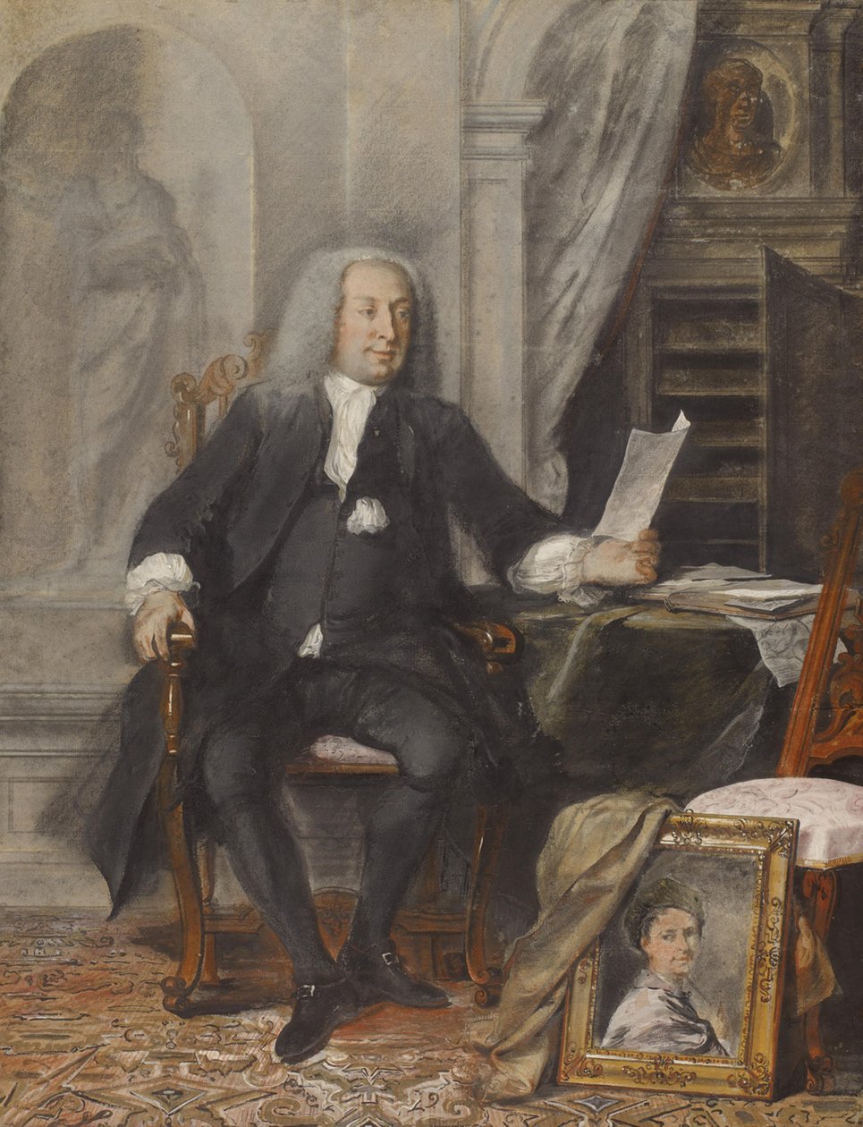 Jeronimus Tonneman (1687-1750) by Cornelis Troost