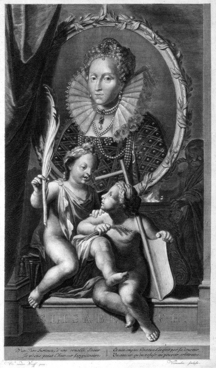 Elizabeth I, Queen of England and Ireland by Cornelis Vermeulen