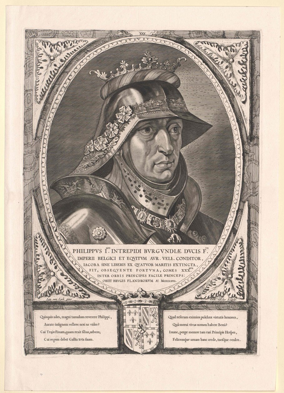 Holy Roman Emperor Maximilian I by Cornelis Visscher