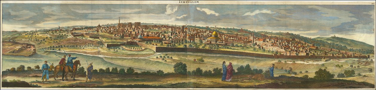 Jerusalem by Cornelis de Bruijn