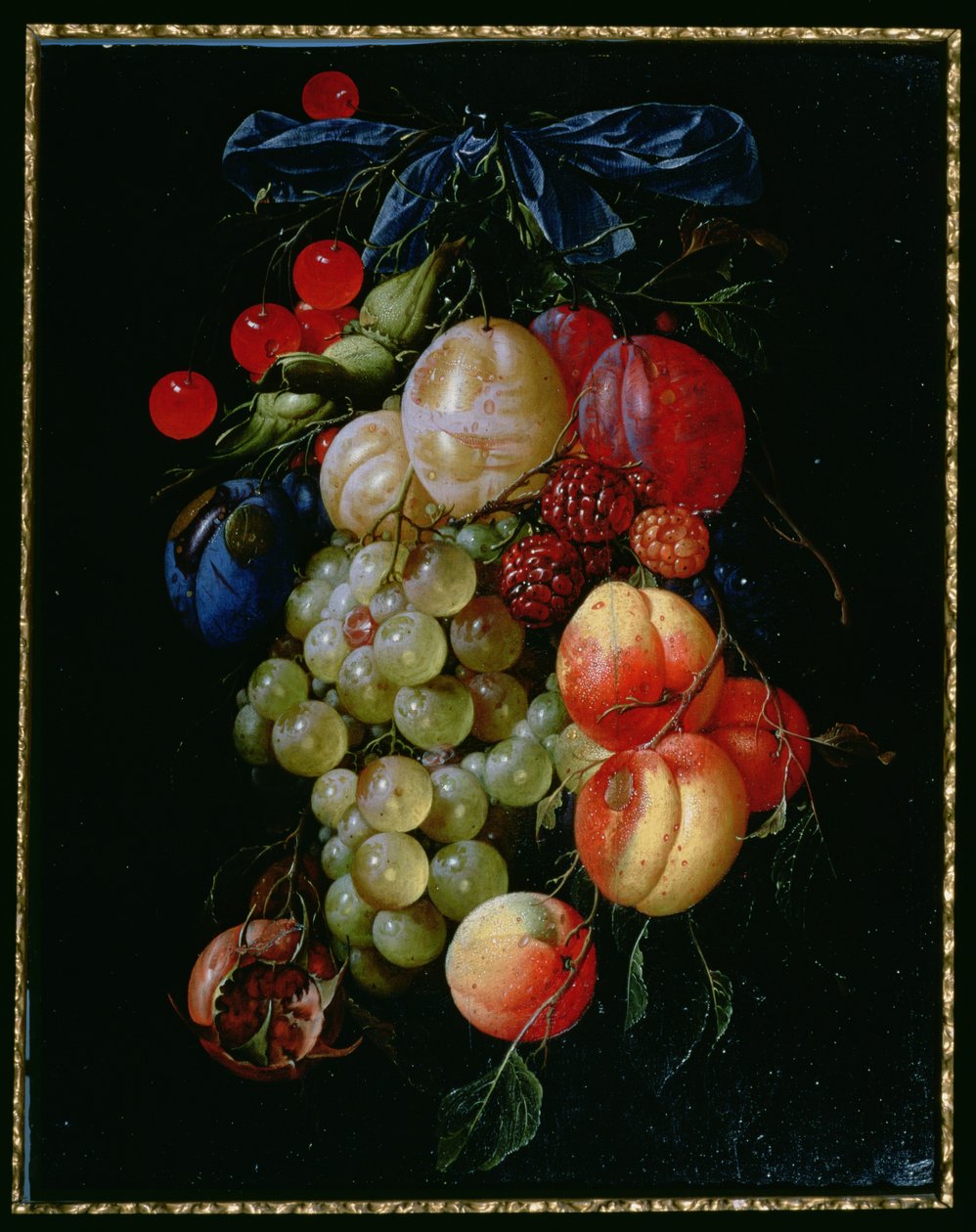A Garland of Fruit by Cornelis de Heem