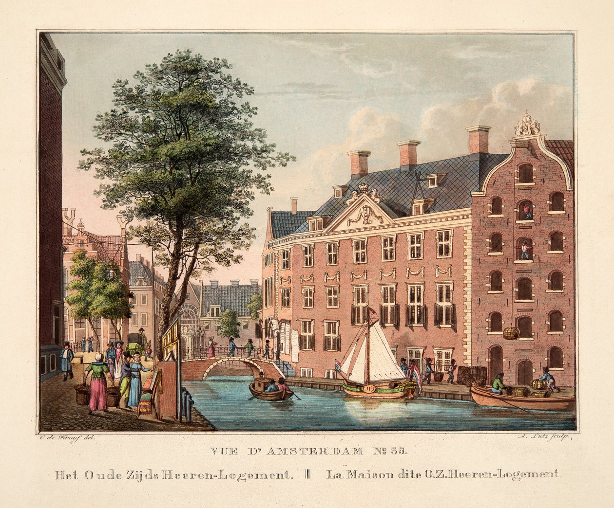 View of Amsterdam No.35. The Old Side