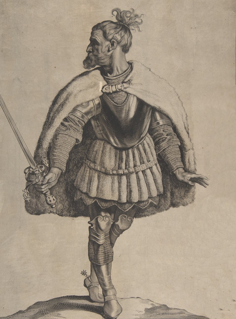 Svevus, from the series Peplus, sive Gothorum, Heruolorum by Cornelis de Visscher