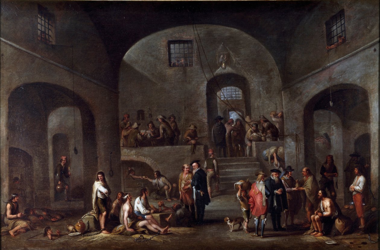 The Seven Works of Corporal Mercy: The Visit of Prisoners by Cornelis de Wael