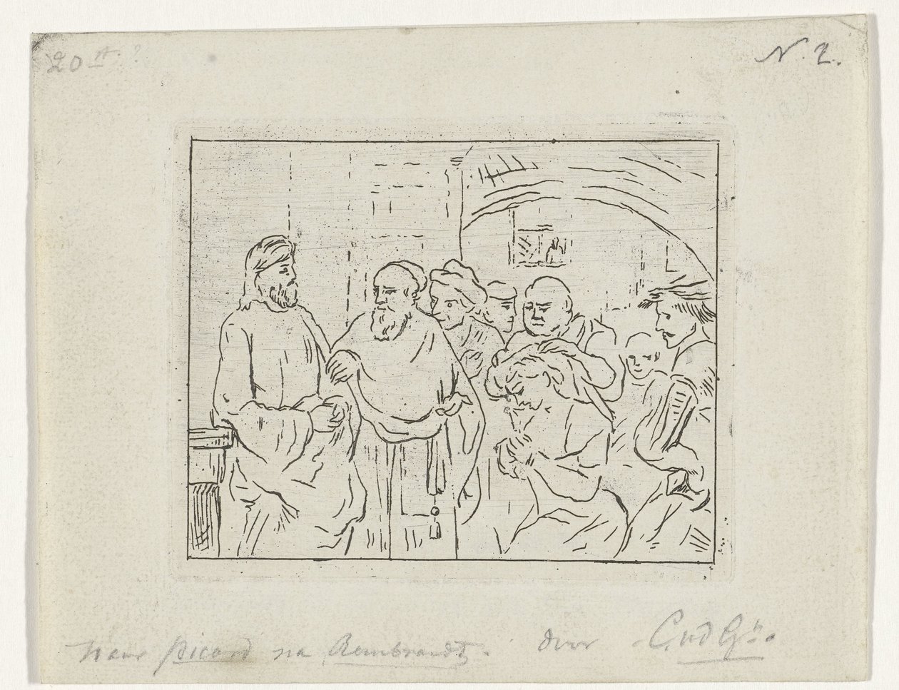 Christ and the Adulterous Woman by Cornelis van der Griendt
